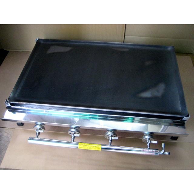 業務用 ガス式 プレス鉄板焼き器/グリドル TS-75 [トユ付 業務用 ガス式 プレス鉄板焼き器/グリドル TS-75 [トユ付