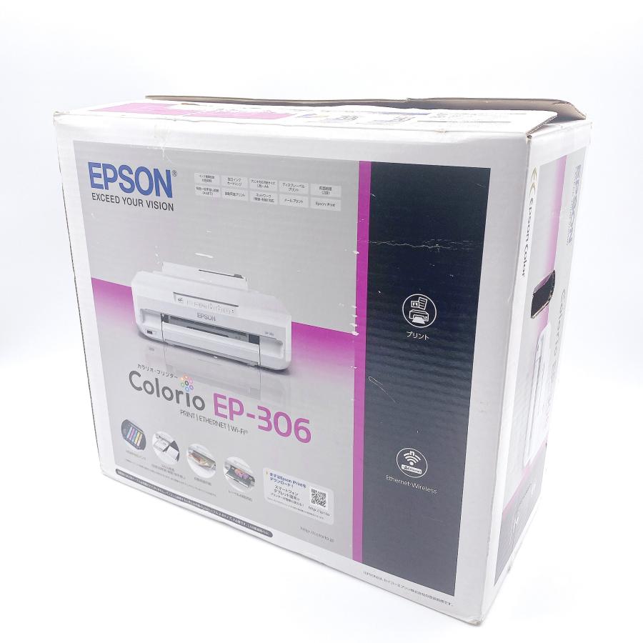プリンター EPSON カラリオ EP-306 未開封新品 カラリオ アウトレット 箱ダメージあり 開梱品 EPSON エプソン