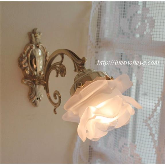 【美品】フランスアンティーク クリスタルドロップ 2灯ブラケット[2409] ヴィンテージ フロストガラス 2灯 ブラケットランプ - アンティーク