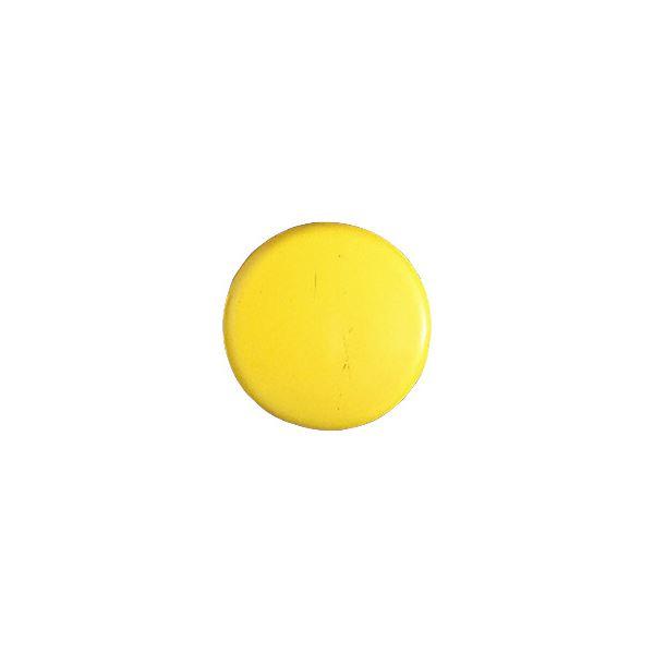 （まとめ） コクヨ カラーマグネット φ30×7mm黄 マク-30NY 1箱（5個） 〔×30セット〕_1
