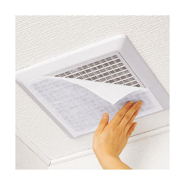 （まとめ）東洋アルミパッと貼るだけホコリとりフィルター 換気扇用 15×15cm 1パック（6枚）〔×20セット〕_1