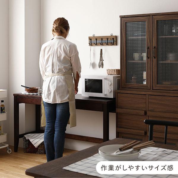 天然木 デスクセット 〔デスク幅140×奥行45cm+ベンチ ナチュラル〕 引き出し付き おしゃれ 北欧風 パソコンデスク 机 PCデスク_14