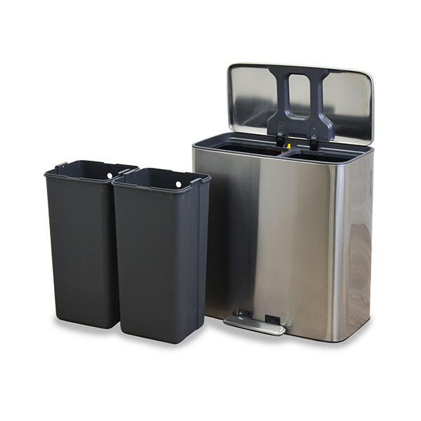 アントレックス b.c.lステンレスダストボックス 28L×2 1台_3