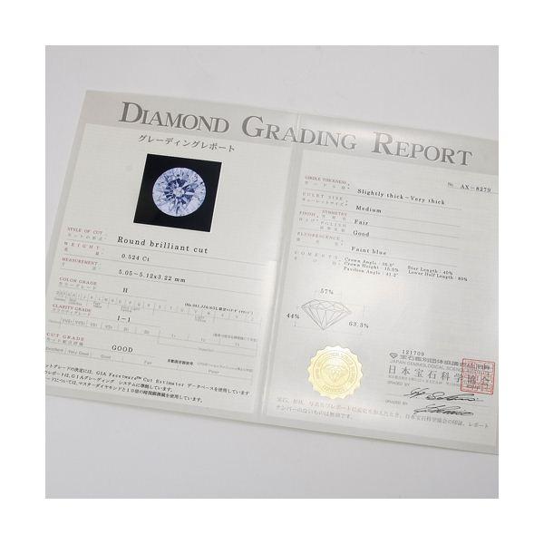 プラチナPt0.5ct ダイヤモンドヴェネチアンペンダント/ネックレス（鑑定書付き）の画像