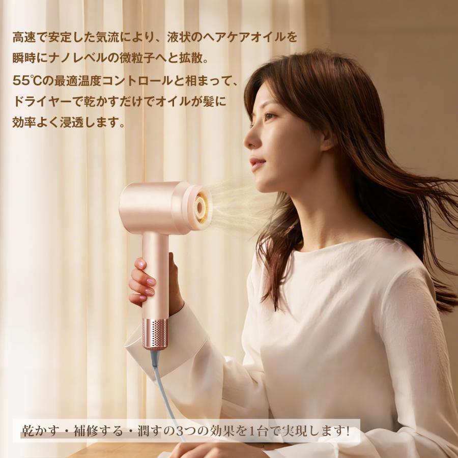 ドライヤー ヘアドライヤー 大風量 速乾 4億マイナスイオン 美髮 高速