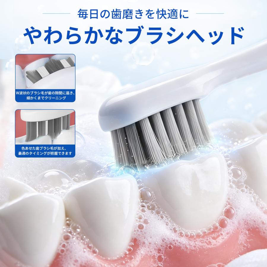 電動歯ブラシ ギフト 歯ブラシ 音波式 IPX7防水 42000回転/分