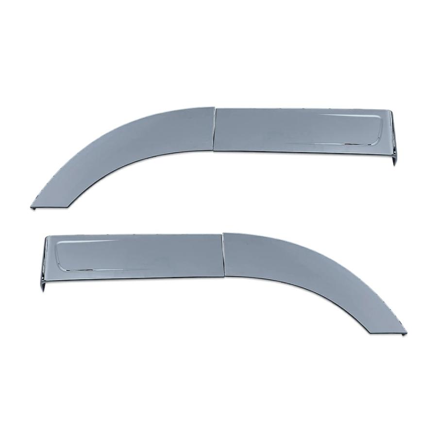 新品即納 日野 17プロフィア メッキ フェンダーカバー2分割 貼付けタイプ Amazon | 日野 新型 17プロフィア メッキ フェンダー カバー 2