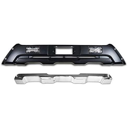 トヨタ ハイエース フロントバンパーガード LED付 ピックアップ限定 ハイエース フロントバンパーガード 200系 4型〜7型 ワイドボディ用