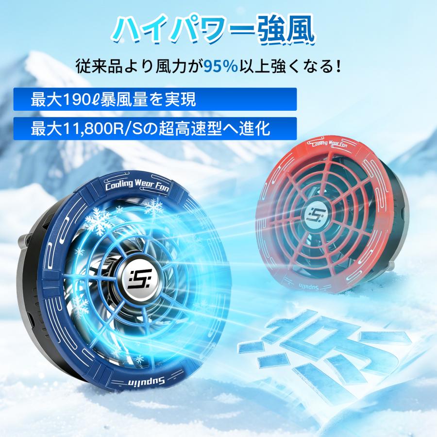 空調作業服 40V 空調ウェア ベスト 空調 服2026 最新 ファン付きベスト