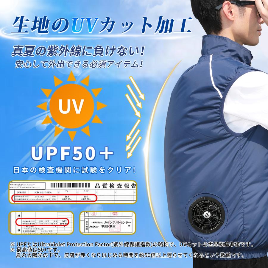 空調作業服 空調ウェア 45V 冷却ペルチェ冷却プレート バッテリー