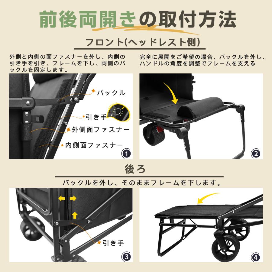 キャリーワゴン キャリーカート 実用新案権取得済 アウトドアワゴン