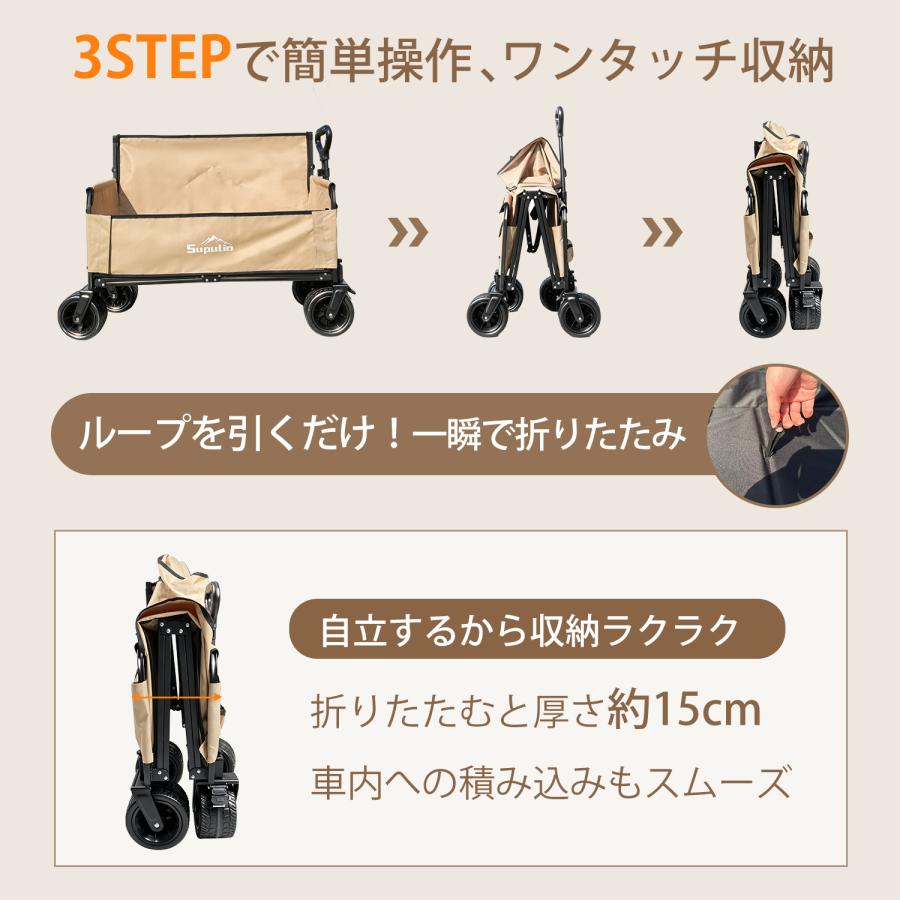 キャンプワゴン アウトドア  キャンプ キャリー lキャンピングカート 楽天市場】キャリーワゴン【耐荷重150kg】アウトドアワゴン キャリー