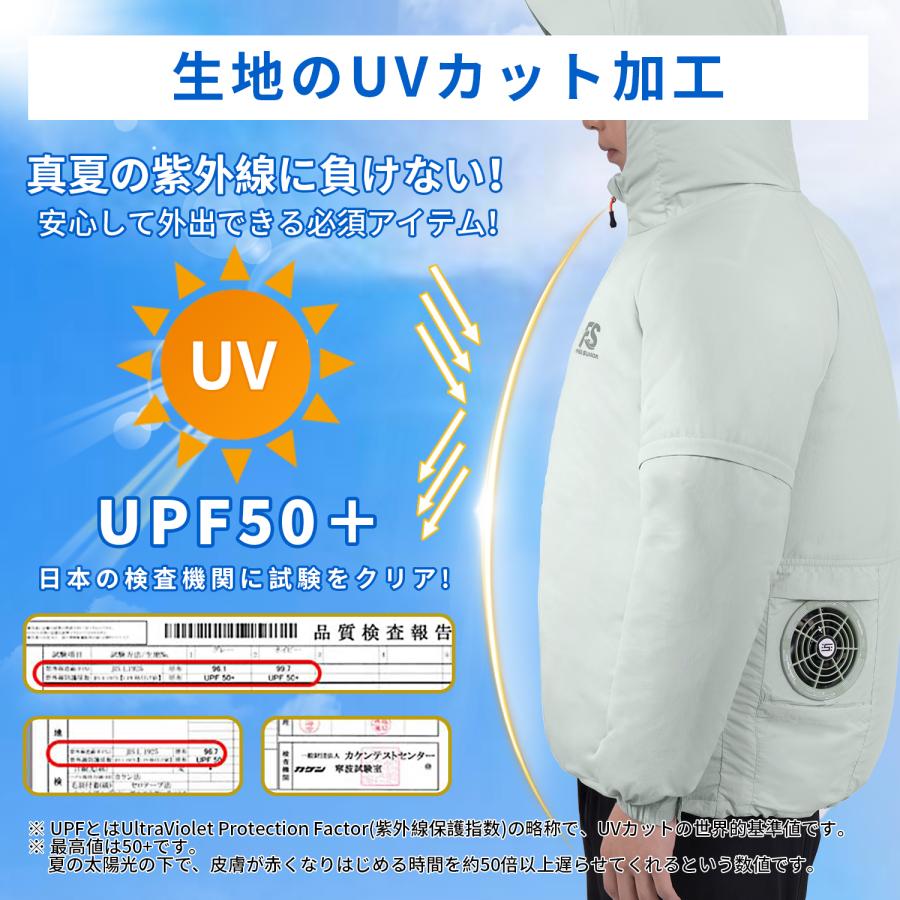 ペルチェ付き空調服　一式 空調ウェア 空調作業服 50V 45V ペルチェ 40V 30V 25V 24V 19V