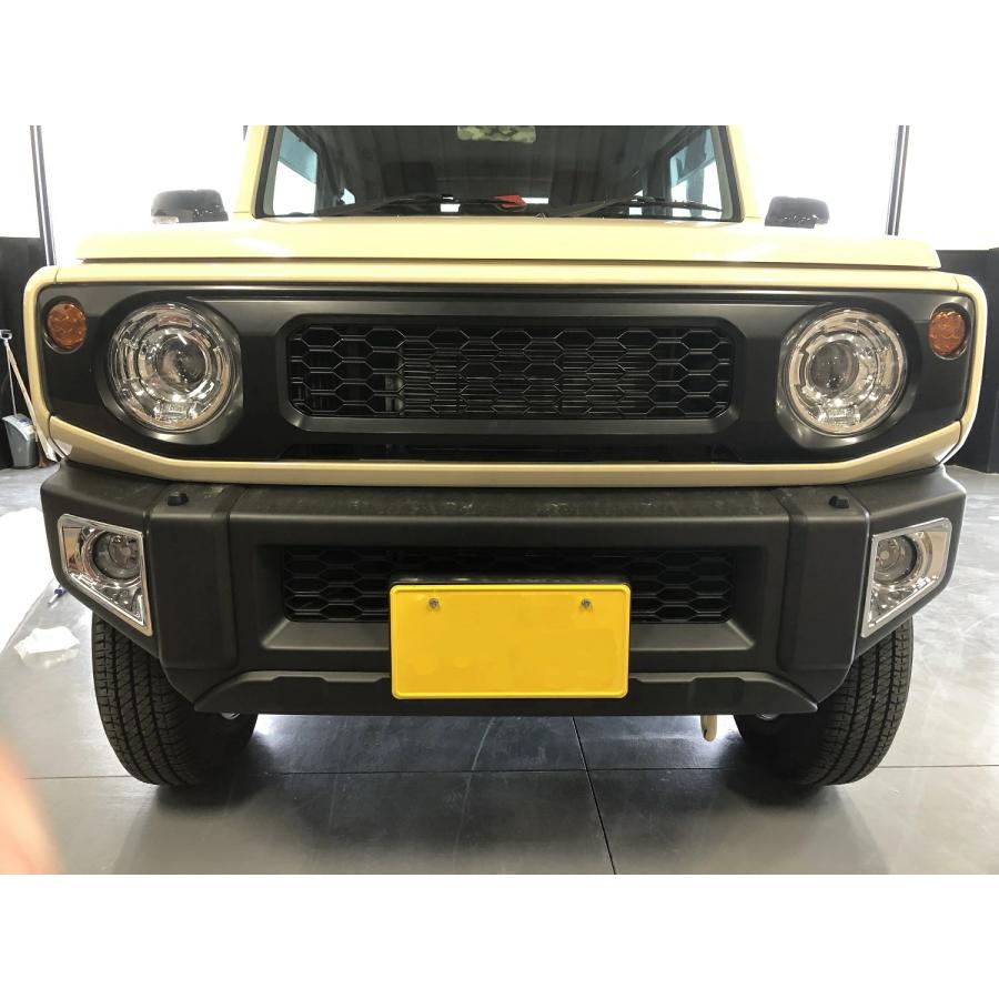 送料込み　ジムニー フロントグリル スズキ ジムニー フロントグリル ジムニーシエラ JB64W JB74W