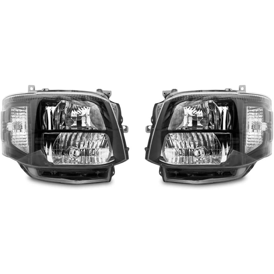 ハイエース ヘッドライト 200系 レジアスエース 3型 HID インナー