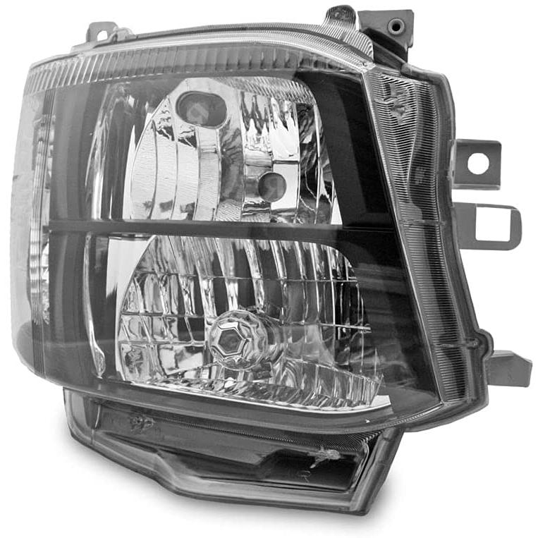 ハイエース 200系　3型　HID 純正ヘッドライト　インターブラック加工 ハイエース 200系 3型 HID ヘッドライト ブラックインナー 4灯式