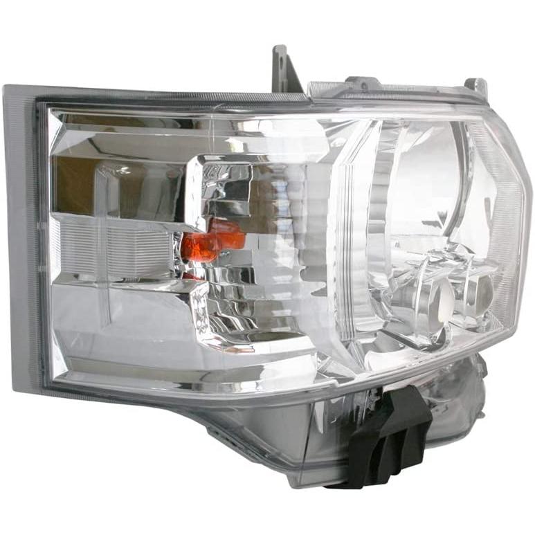 ハイエース LEDヘッドライト レジアスエース 200系 4型 5型 6型対応 左右セット 日本仕様 フェイスチェンジ対応 ハロゲン車用 純正タイプ クリスタルクリアの画像