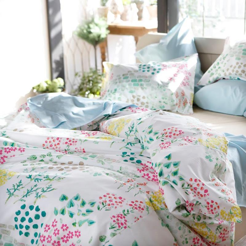 専用になりました❣️ TUK シングル掛け布団カバー 花柄 150×210cm 掛け布団カバー 掛カバー 掛けふとんカバー シングル ボタニカル 花柄
