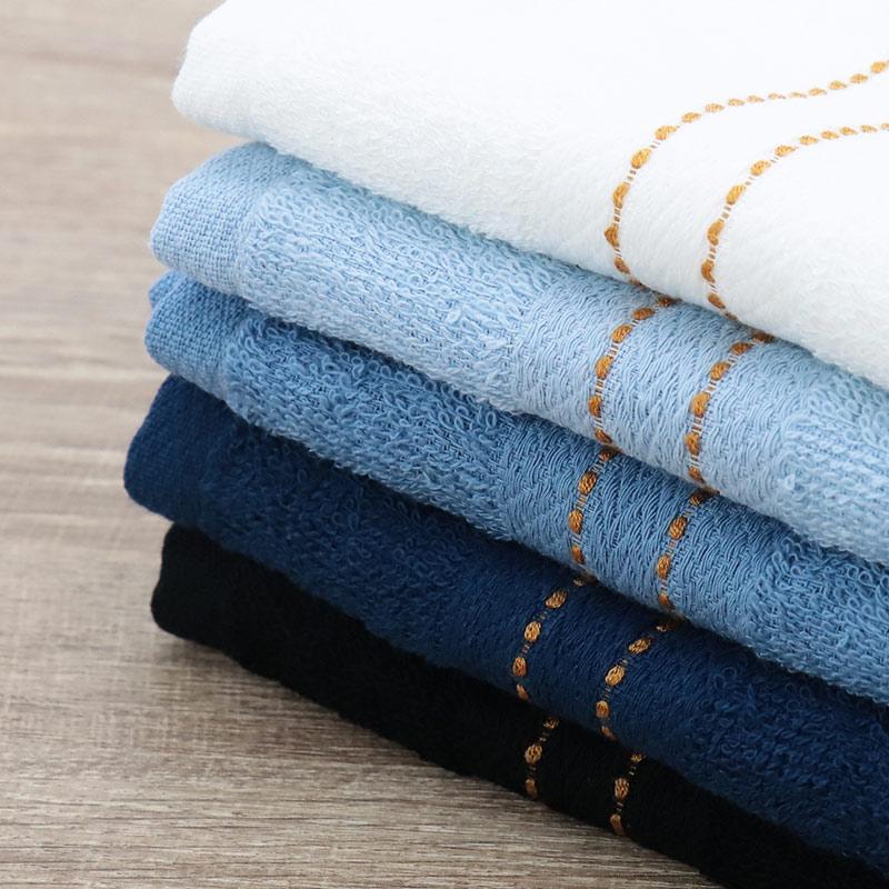 フェイスタオル 日本製 薄手 綿100％ ロングフェイスタオル 大阪 泉州