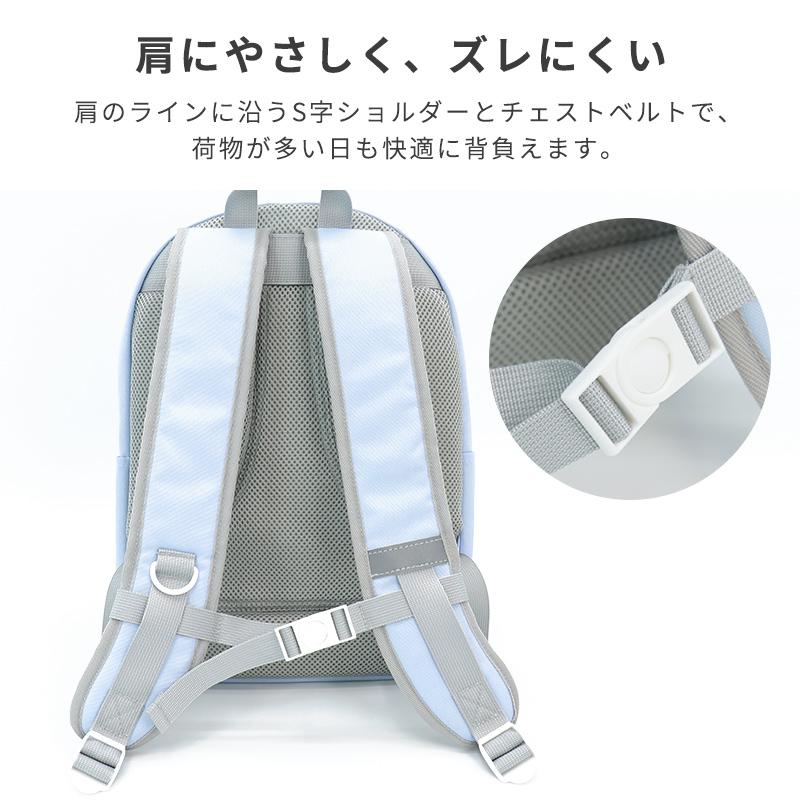 リュック キッズ 女の子 小学生 12L はっ水 A4対応 多機能 タブレット