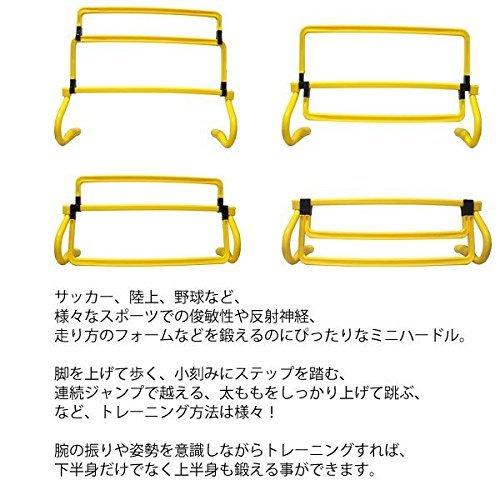 Iimono117 サッカー トレーニング用品 ハードル 5個 サッカー 反復横飛び 練習器具 スポーツ フットサル 陸上 練 A B01flpg6ow Me Purusiroppu 通販 Yahoo ショッピング