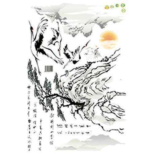 ウォールステッカー おしゃれ 植物 ウォールシール 和柄 和風 和室 木 鶴 風景 シール 壁紙 北欧 池 和調 漢字 ウォールステッカー Www Arrowspeedline Com Vn