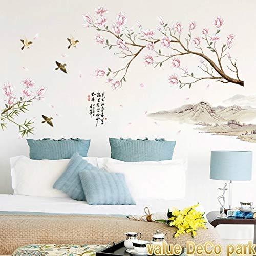 ウォールステッカー 花 木 蝶 植物 木蓮 モクレン 壁シール フラワー 壁紙 おしゃれ 春 北欧 文字 カフェ モダン ウォールステッカー Robertoortiz Com Co