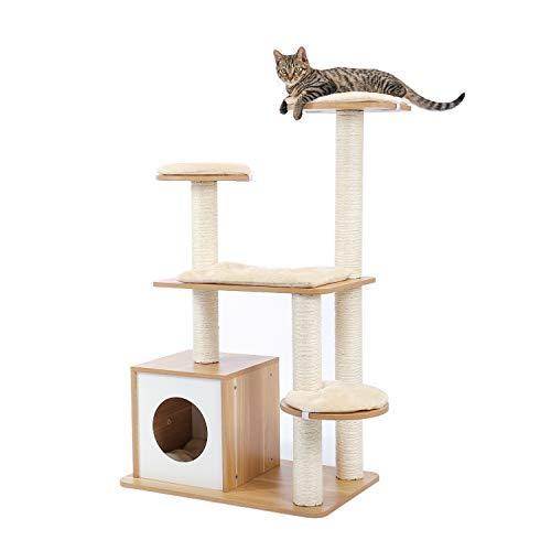 100 本物保証 Amazonブランド Umi ウミ キャットタワー 猫タワー 爪とぎポール ネコタワー 猫ハウス 多頭飼い 猫ベッド 展望 A B08b8lg6xp 1227 Me Purusiroppu 通販 Yahoo ショッピング 50 Off Mein Unternehmensberater Com