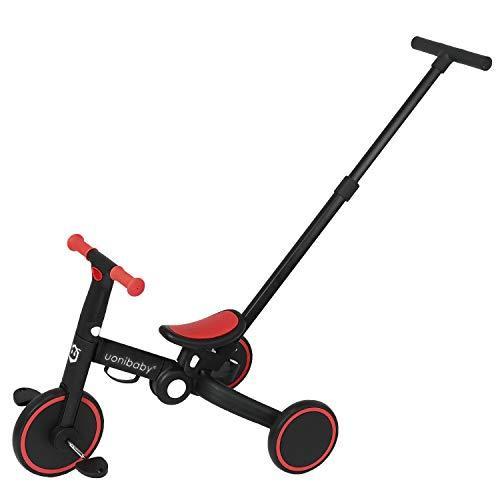 独創的 1.5-5歳 自転車 キッズスクーター 3輪バイク 3WAY 折りたたみ 