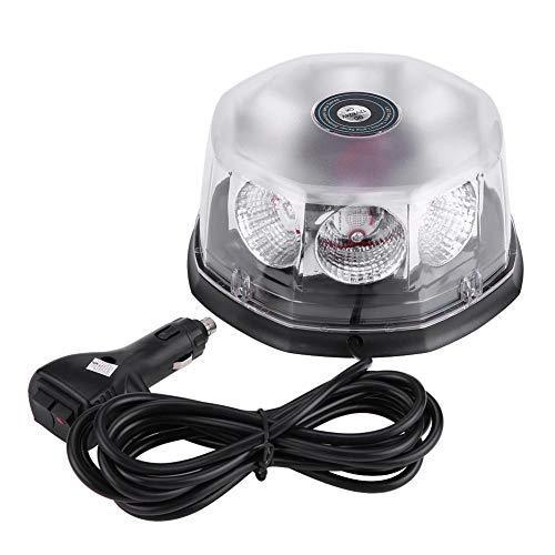 値下げ 車の警告灯 1個8 Led 40w 12 24v磁気取り付け車の屋根のストロボ警告灯点滅非常灯 赤青 Spa Rumba Fr