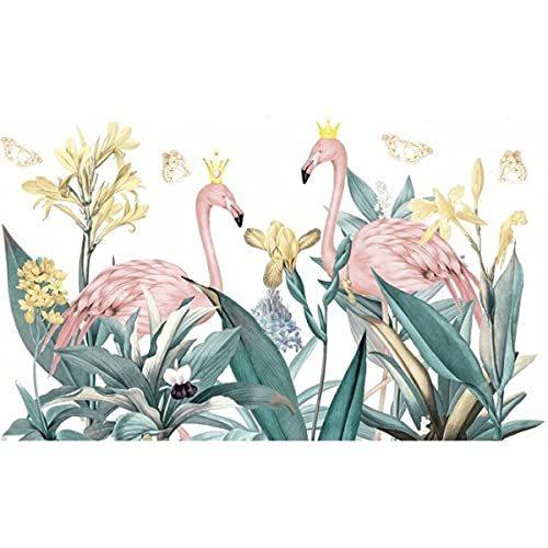 ウォールステッカー 動物 おしゃれ 花 鳥 フラミンゴ 海 植物 かっこいい トイレ リーフ フラワー シール 壁紙 ウォールステッカー