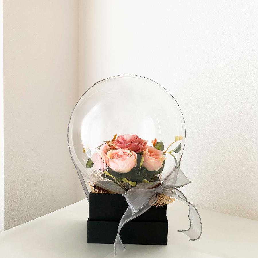 Bouquet of roseアレンジ 【グレーリボン】バルーン・バルーンギフト・風船｜measureworks｜04