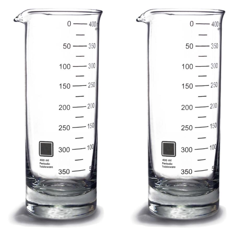 ビーカーハイボールグラス 400ml (2個) Periodic Tableware ビーカーグラス |  | 01