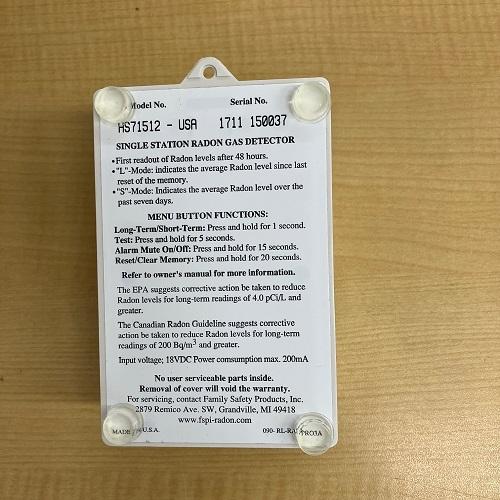 ラドン測定器　Pro Series3 ( 測定単位＝Bq/㎥） ラドンガス測定器 ProSeries3 | ガイガーカウンター通販ショップ