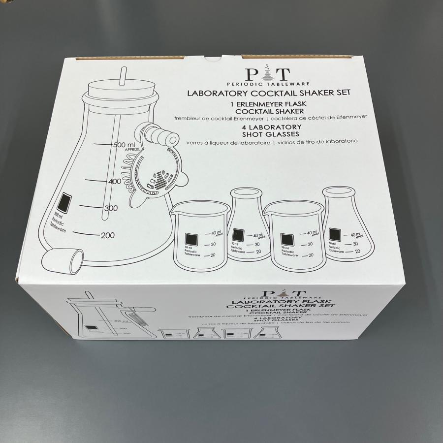 フラスコカクテルシェイカーセット Periodic Tableware |  | 07