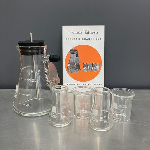 フラスコカクテルシェイカーセット Periodic Tableware |  | 03