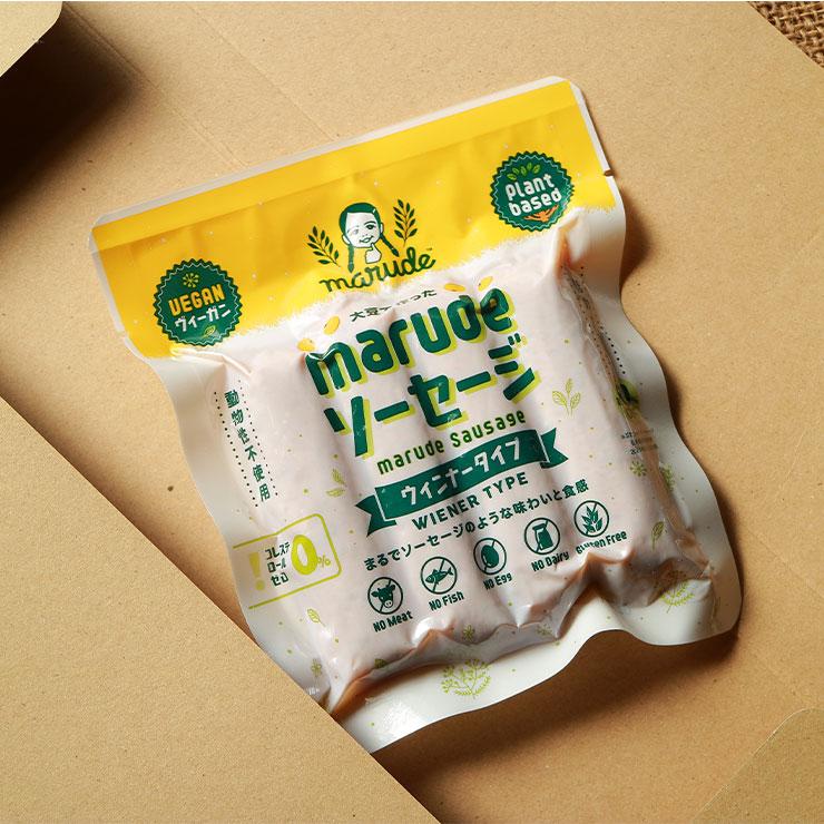 marudeソーセージ ウィンナー 30gx4本が3パック ビーガン(ヴィーガン)食品 グルテンフリー |  | 10