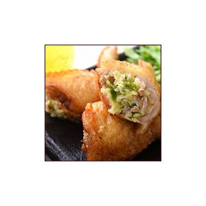 送料無料 手羽先餃子(手羽餃子/てばぎょうざ/手羽先ギョーザ) 50本 冷凍 業務用 チキン 鶏肉 お取り寄せ 手羽先餃子 手羽先チーズ 手羽先明太 手羽先高菜明太　 |  | 09