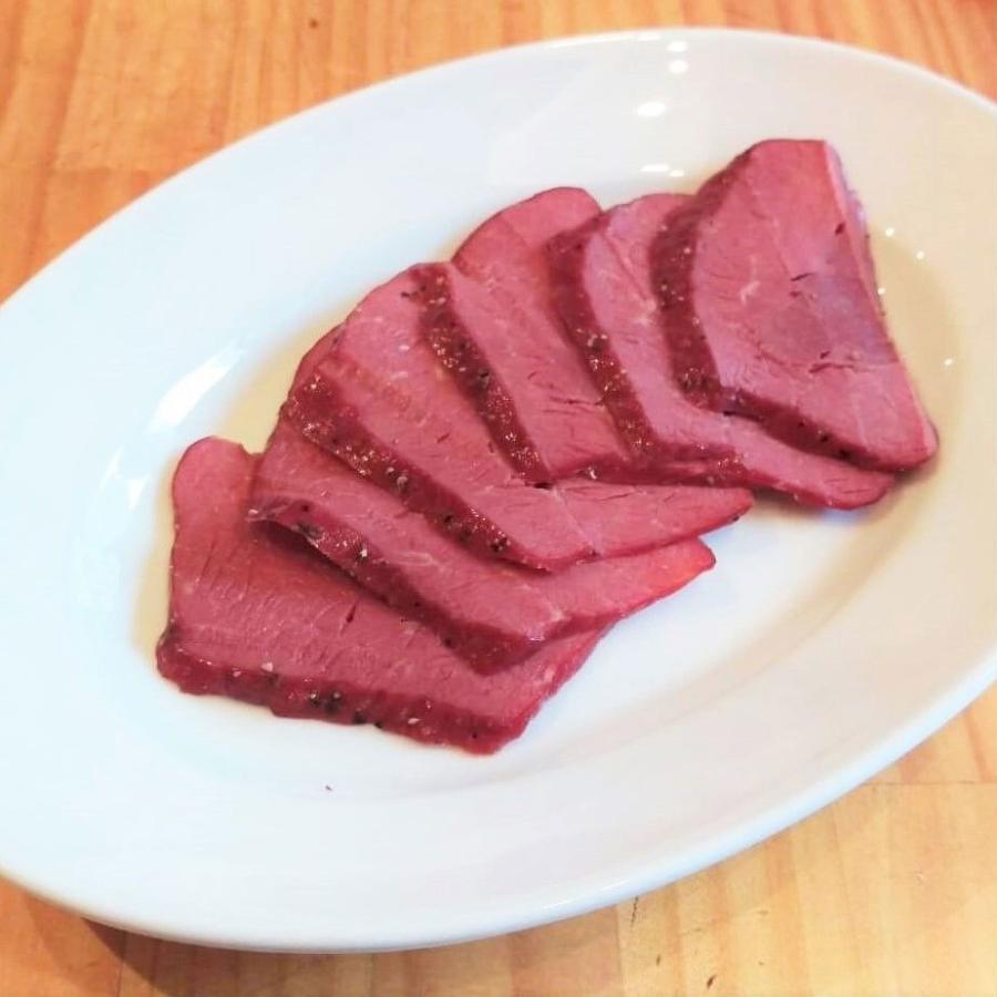 桜肉 馬肉のパストラミ 150ｇ前後 お取り寄せ グルメ つまみ おつまみ 酒の肴 冷凍 馬肉 桜肉 お取り寄せグルメ おつまみ 酒の肴 3985 ミート21ショップ 通販 Yahoo ショッピング