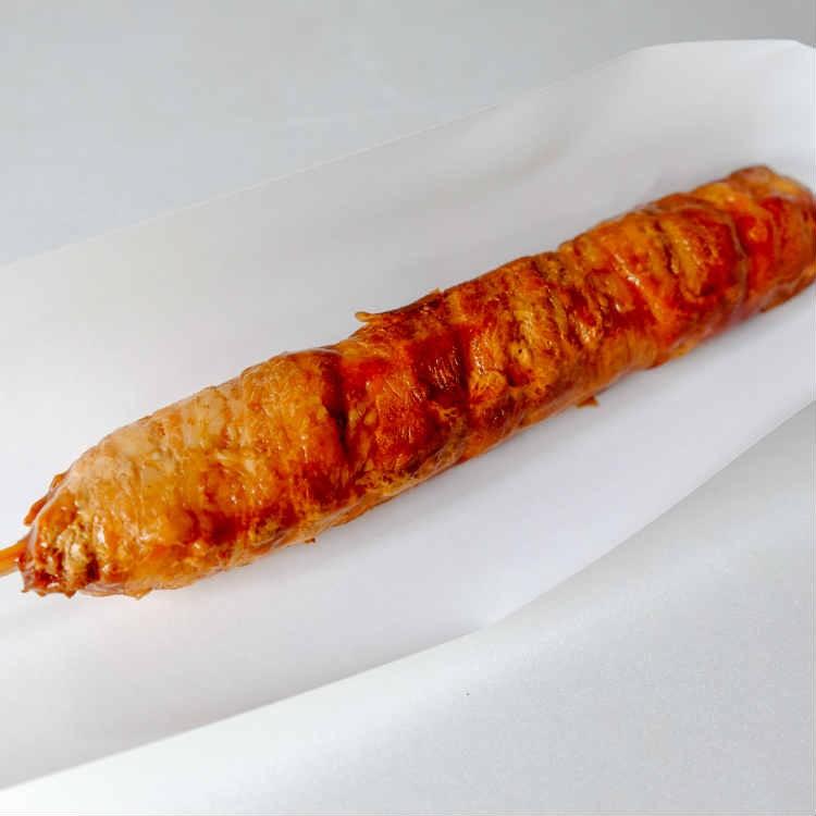 肉巻きおにぎり棒 肉巻きおにぎり串 専用 包装資材 包材 袋 フードトレイ パットレー パッと開くトレー 100枚 白無地 4130 ミート21ショップ 通販 Yahoo ショッピング