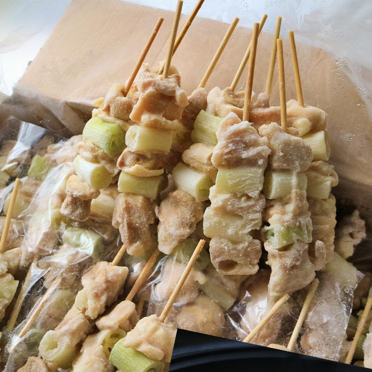 スチーム焼き鳥ねぎま串 30g×100本入 業務用 焼鳥 やきとり 鶏 加熱済み 学園祭 お祭り イベント 学祭 縁日 居酒屋 冷凍 パーティー｜meat-21｜06