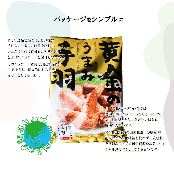 食品 肉 おつまみ 黄金のうまみ手羽 鶏手羽 手羽肉 100g×3袋が1セット おつまみ  焼き鳥 訳あり  食品 宮崎 レトルト 非常食・保存食  お試し 鶏肉 |  | 07