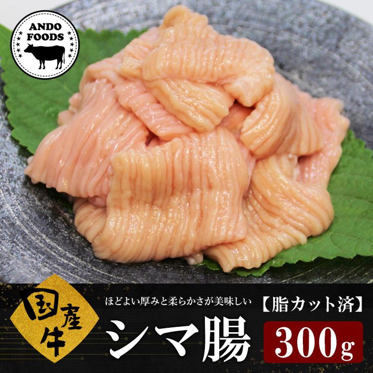 国産牛 シマ腸 （300g）｜meat-andofoods