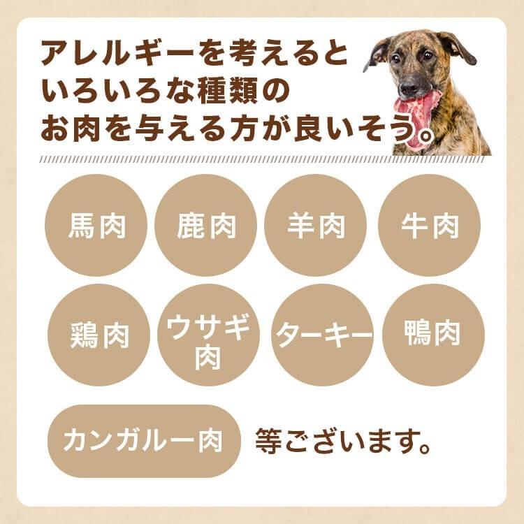 犬 馬肉 生肉 送料無料【赤身2kg】《業務用簡易パック》カナダ産馬肉切り落とし【カタマリ】2kg（1kg×2袋）《同梱8kg迄可》注！バラ凍結ではございません｜meat-gen｜07