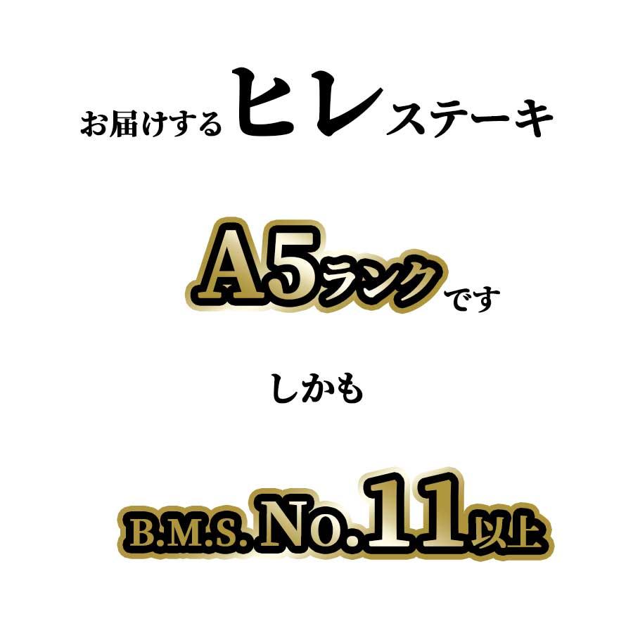 肉 焼肉 牛 牛肉 ヒレ ステーキ 赤身 A5 黒毛和牛 BMS11 170g 冷凍 父の日 プレゼント ギフト 贈り物｜meat-miyazaki｜07