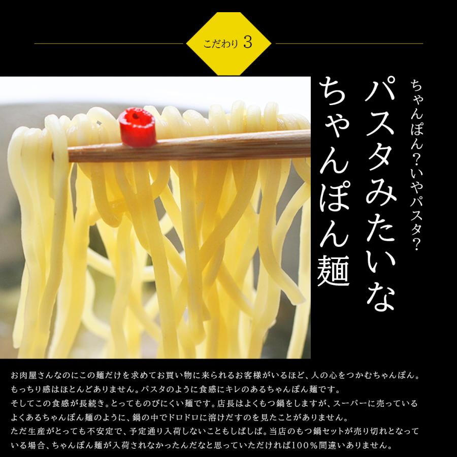 ギフト プレゼント 博多もつ鍋セット お試し Sサイズ (国産牛小腸200g) 内祝い 誕生日 ギフト対応可｜meat-tamaya｜08