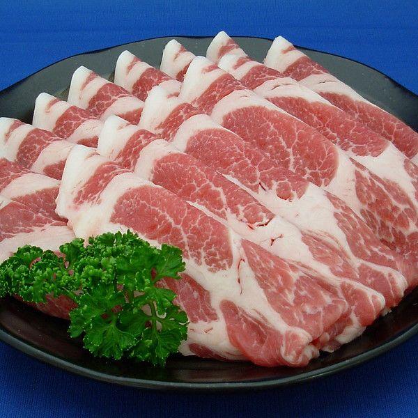 国産豚肉 肩ローススライス しゃぶしゃぶ 鍋物用 しょうが焼き用 などに500ｇ/おいしい香川県産の豚肉 「讃玄豚」｜meatpiasanuki