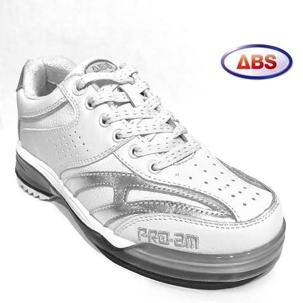 ABS CLASSIC ボウリングシューズ 24.5 ホワイト/シルバー ABS CLASSIC エービーエスクラッシック（ホワイト/シルバー