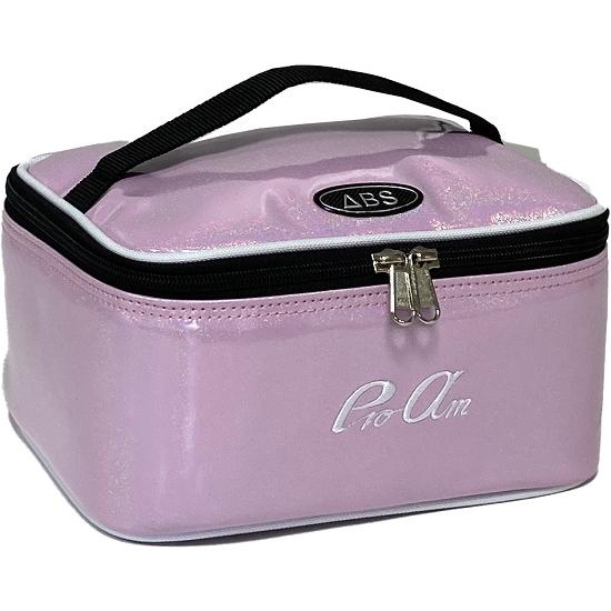 PRO-am ボウリング用バッグ ピンク3つ入り BA-380NP アクセサリーポーチバッグ（ランチボックス型） / ABS