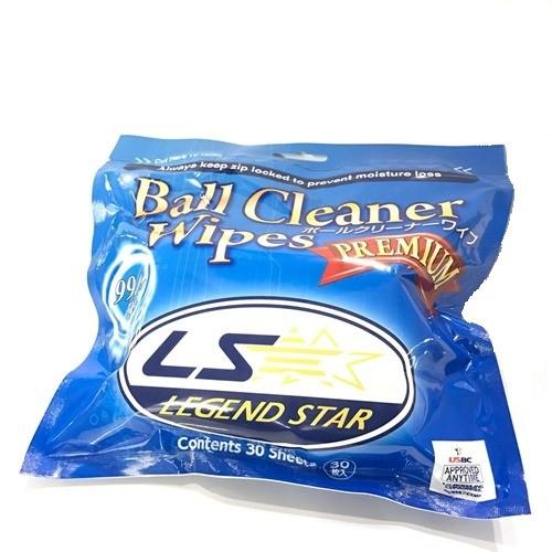 LS ボールクリーナーワイプ プレミアム（30枚入り）【NEW】 ボウリングボールクリーナー レジェンドスター ballcleaner